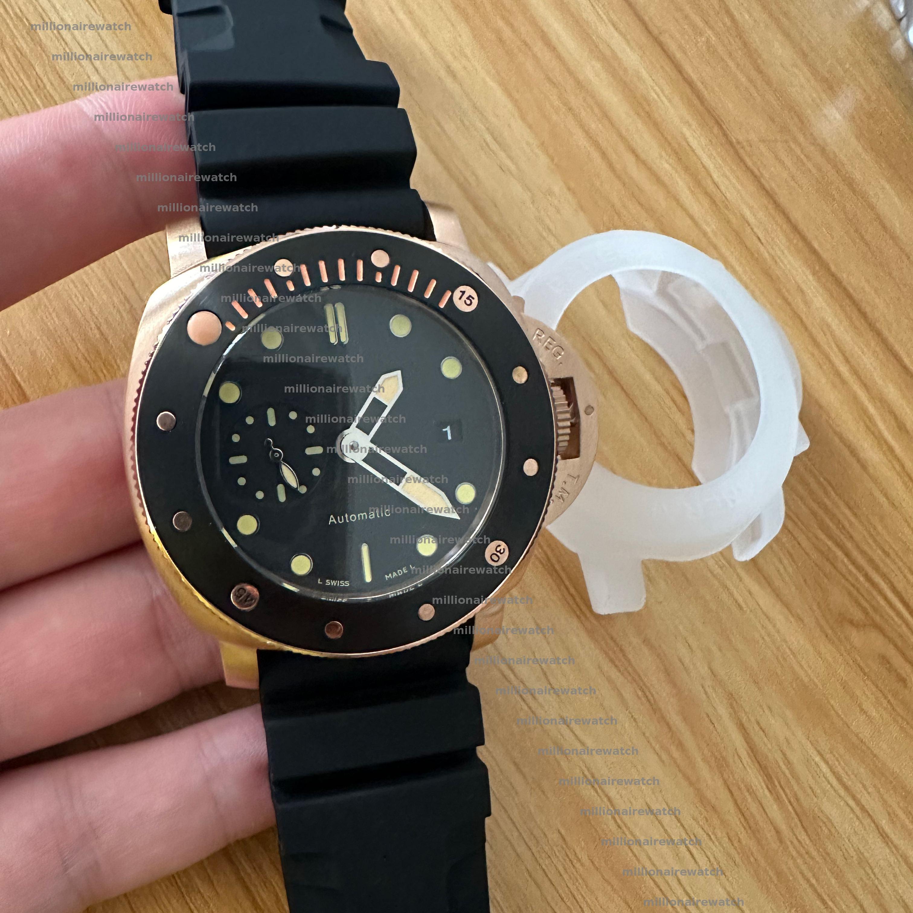 Hot Classic Sneak Master Watch High Quality Luxury Watch Super Large Dial Designer Watch Luxury Watch Leather 316L Steel Watches Men Mechanical Man Watch