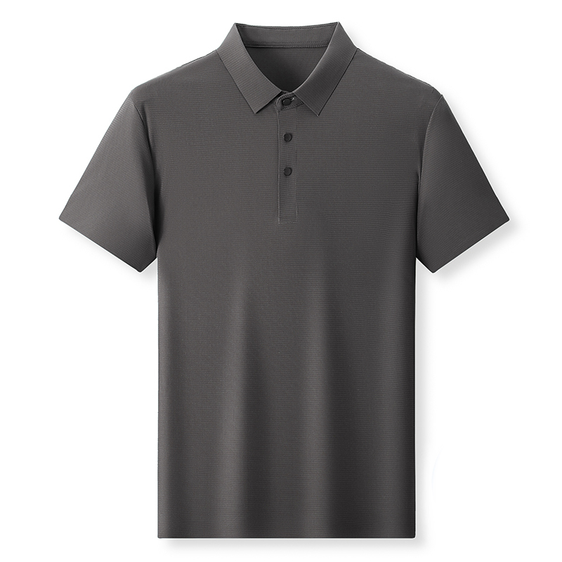 POLO Men's Summer New Outdoor Sports Quick drying Breathable Collar Short sleeved T-shirt
