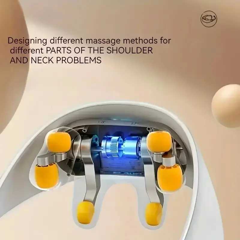 Deep Tissue shiatsu Back Massager Neck shoulder Massagers Electric Kneading Squeeze Muscles Massage Home Body RelaxW250512