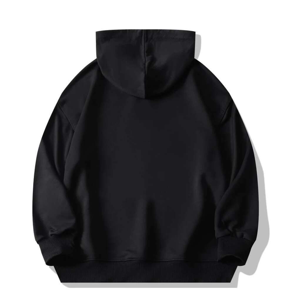 Blank Sublimation Lightweight Wholesale Pullover Men Hooded Sweatshirt Drop Shoulder White Hoodies Man Sudaderas Hombre Designer