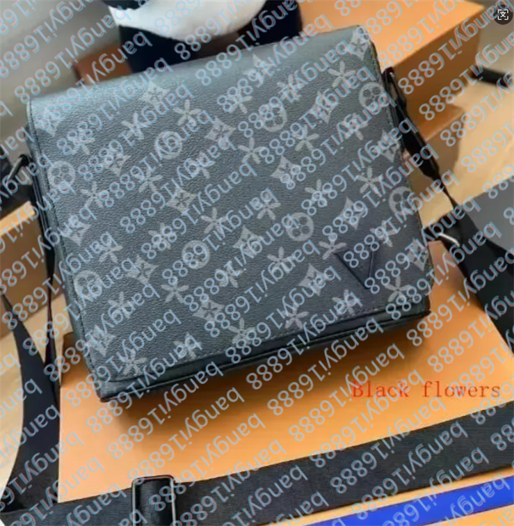 Men's Crossbody briefcase Evening Bags 2025 DISTRICT PM Postman bag Designers bags Men purses Classic Style Fashion bag messenger bagss sacoche pouch Men's wallet