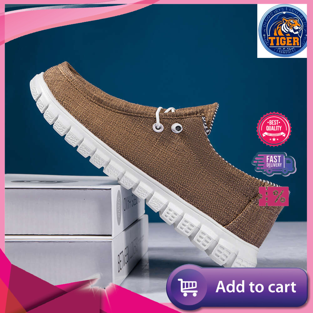 Ddmytiger Canvas Shoes Summer For Women Classic Loafers Breathable And Comfortable Slip On Walking Sneakers Unisex Boat Outdoor Shoes