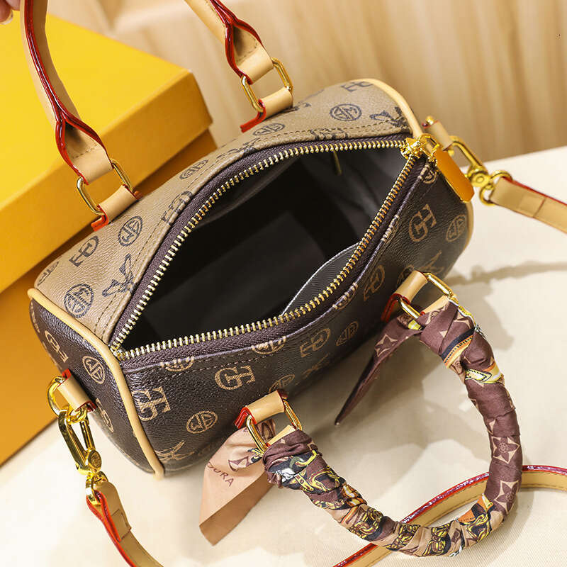 Digital printed pillow new trendy women's bag, simple and versatile, Bosch single shoulder diagonal cross handbag designer bag