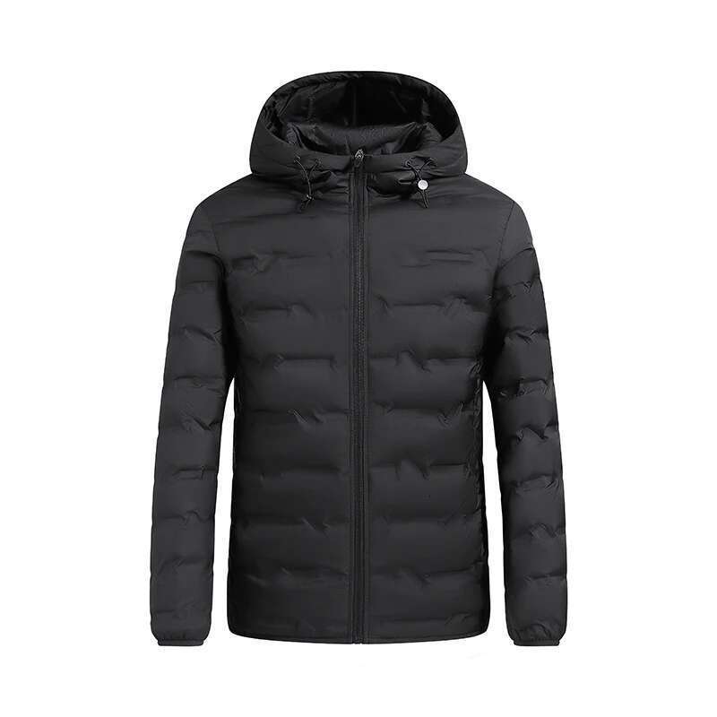 Men's White Duck Down Warm Thick Windproof Puffer Jacket Winter New Men Hooded Waterproof High Quality Thermal Parka Male Designer