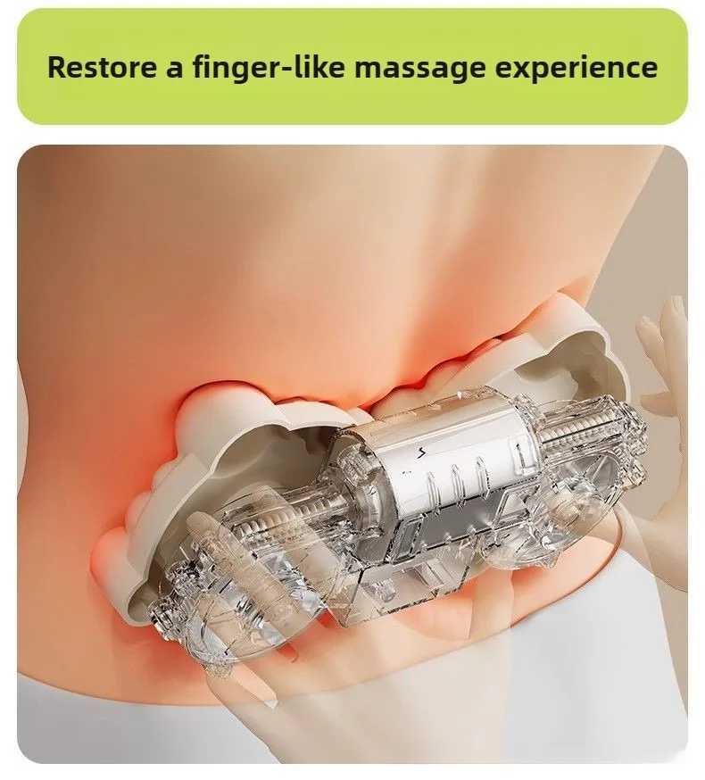 Newest Multifunctional Neck Back Massager Pillow with Heating Deep Tissue Kneading Massage Shoulder Leg Foot GiftW250512