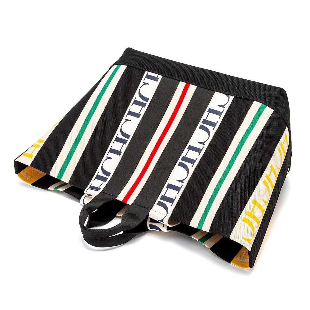Classic 2024 Shoulder Bag Fashion Retro Design Striped Women's New Handbag