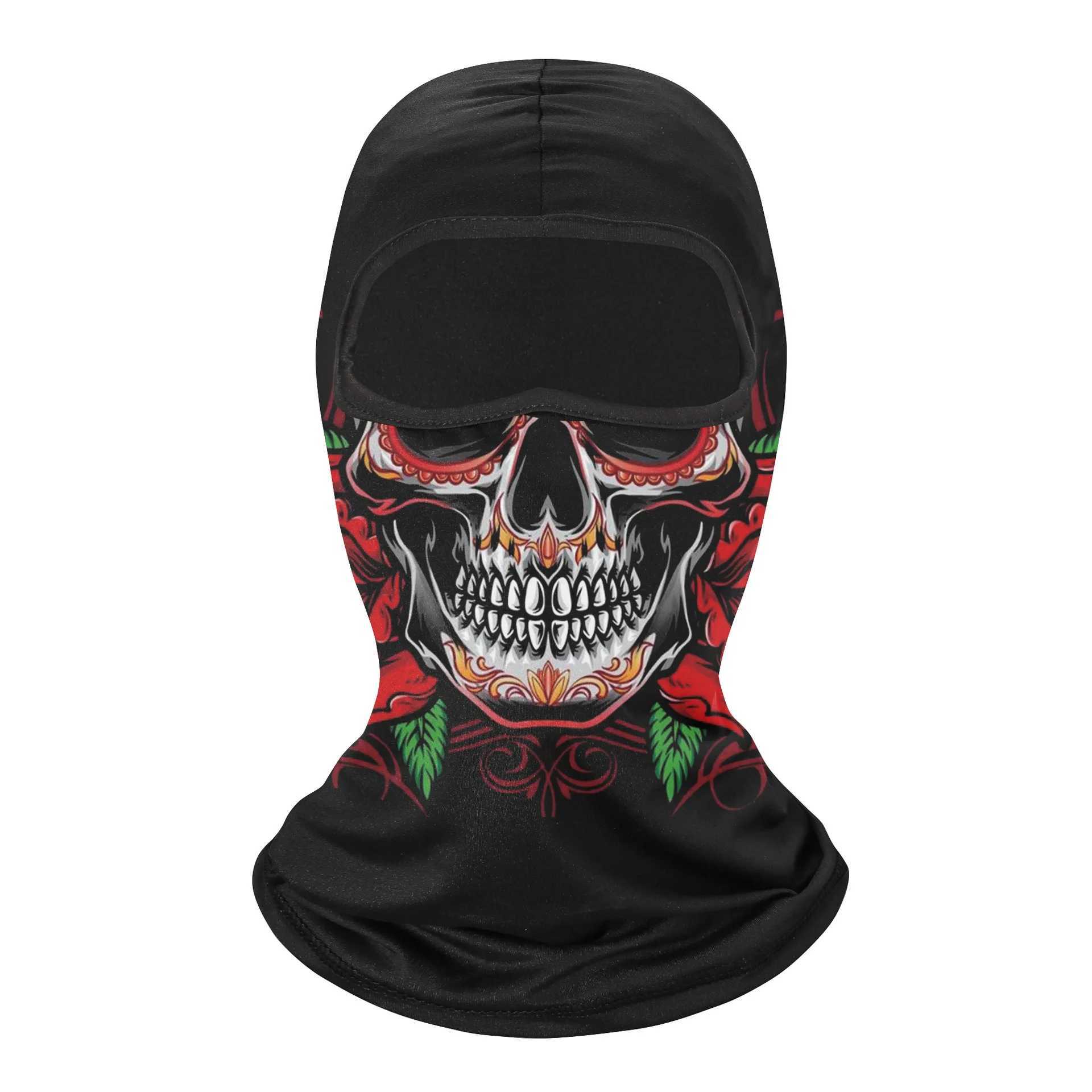 3D Venom Bandana Skull Balaclava Ski Mask Neck Gaiter Warmer Braga Cuello Hombre Face Shield Hunting Camping Hiking ScarfW250512
