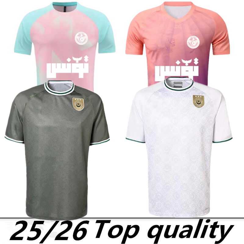 24 25 Tunisia national football team Soccer Jerseys HANNIBAL KHENISSI MSAKNI 2025 2026 Esperance Sportive de Tunis Y.BELAILI Men Uniforms Football Shirts