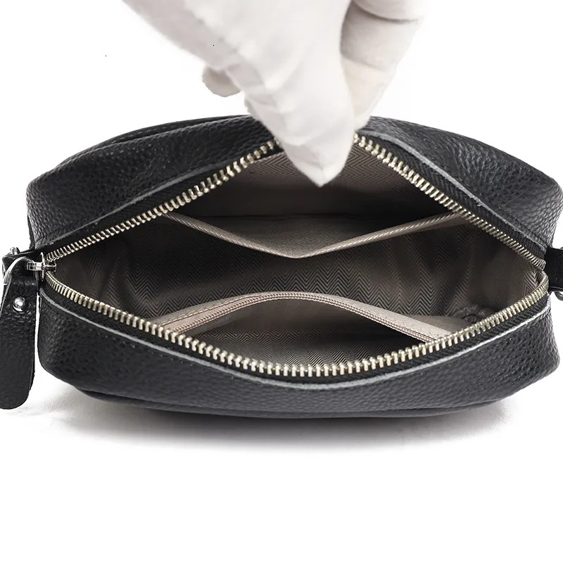 Genuine Cowhide Ladies Shoulder Bag Famous Brand Designer Lady Messenger Square Bags Casual Fashion Girl Handbags Wallets Sac New Free Delivery Design