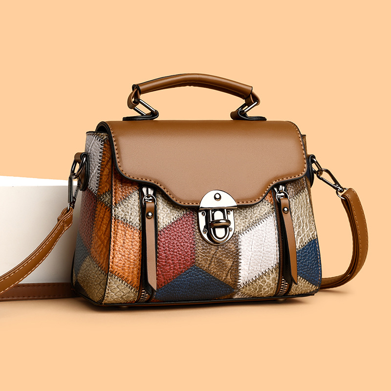 Bag texture 2025 women's new fashion high-end handbag versatile shoulder messenger bag