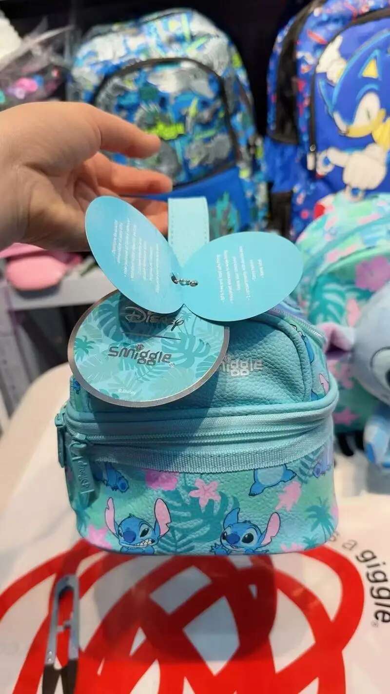 Australian smiggle sewed backpack lunch water bottle student large capacity pen bag give friends gifts