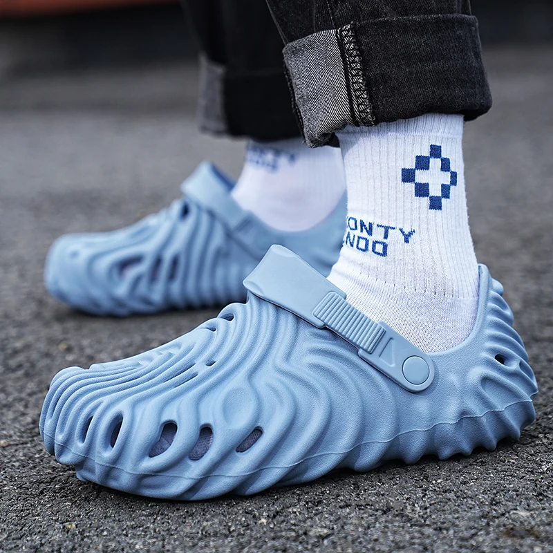 Summer Men Slippers Camouflage Design Sandals Casual Outdoor Couple EVA Slides Beach Sandals Garden Shoes Comfortable
