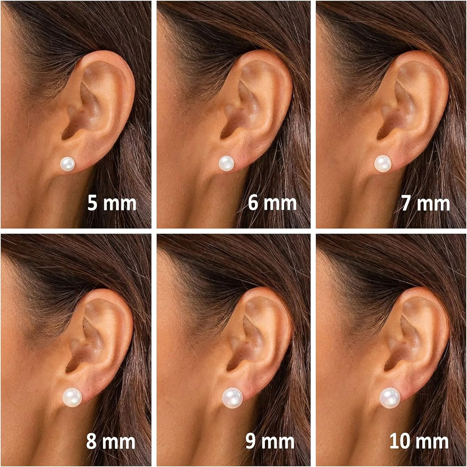 925 Silver Plated 14K Gold Plated AA Quality Handpicked Freshwater Cultured Stud Pearl Earrings For Women Pearl Gift 250512