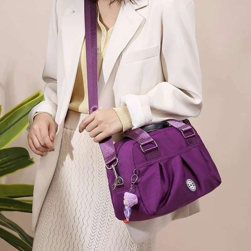 New Women Nylon Waterproof Messenger Bags For Lady Crossbody Shoulder Bag Casual Handbags High Quality Multifunctional