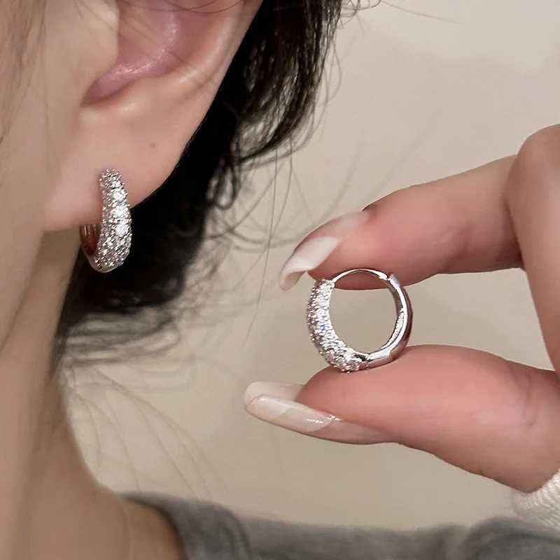 Earrings For Women Trendy Simple Zircon Round Earring Jewelry Prevent Allergy Party Accessories are carefully crafted to suit a variety of scenes