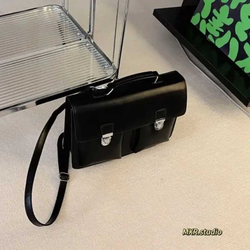 JK Fashion Black Japan Style Students Backpacks School Messenger Shoulder Bags Women Handbags Z250512