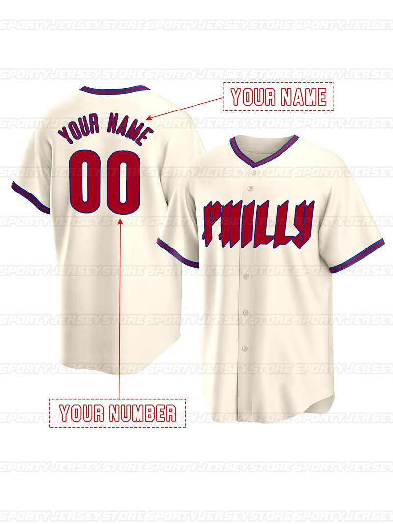 Custom Jersey 3 Harper 2025 Jerseys Trea Turner Max Kepler Realmutos Nick Castellanos Kyle Schwarber Zack Wheeler Alec Bohm Bryson Stott Marsh