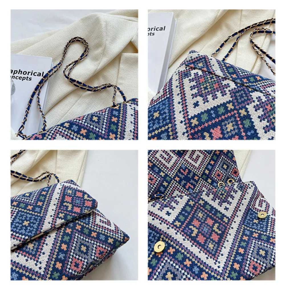 Large Capacity Shoulder Bag Bohemian Style Crossbody Bag Vintage Hobo Bag Messenger Bag for Ladies Z250512