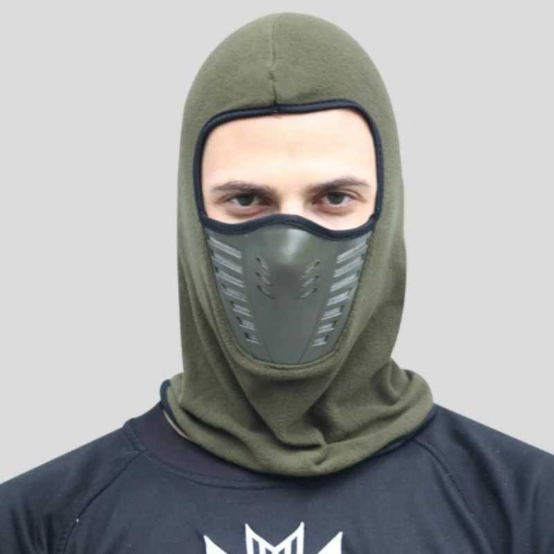 Motorcycle Winter Warm Neck Mask Headgear Warm Riding Balaclava Hat Bicycle Ski Winter Windproof Dustproof Mask Face ShieldW250512