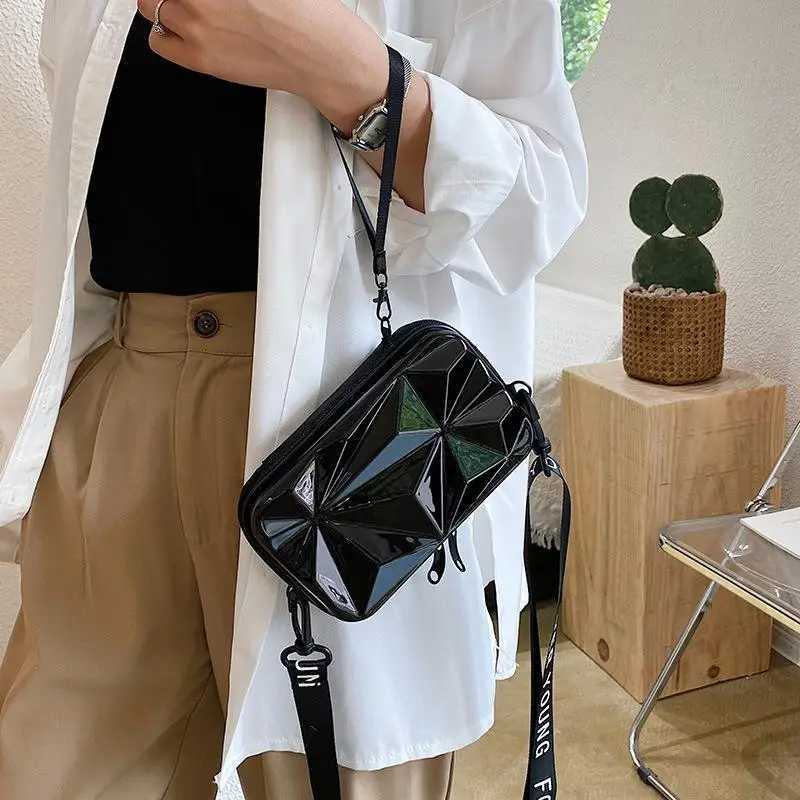 Women PVC Cosmetic Pouch Travel Suitcases Bag Shaped Wallet Handbag Makeup Storage Organizer Pouch Suitcase Shoulder Bag ClutchW250512
