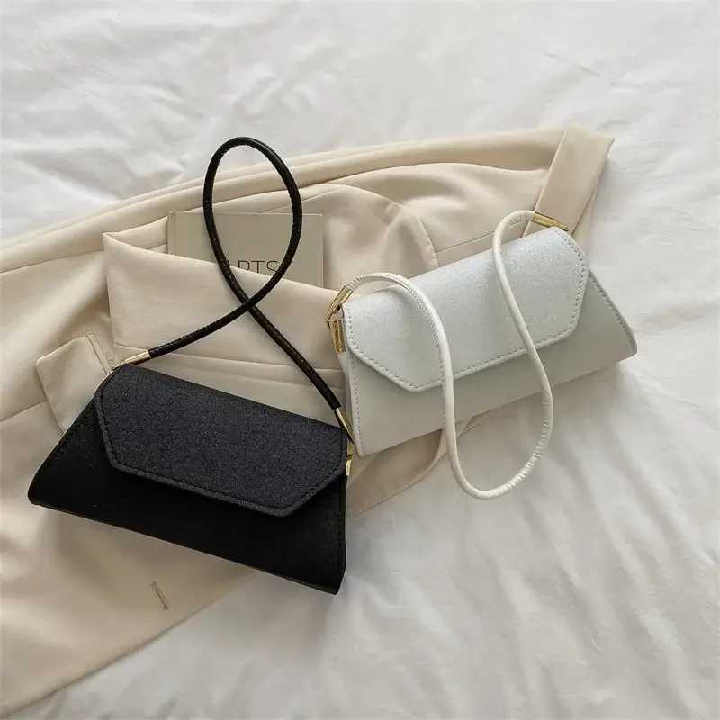 Ladies Fashion Glitter BagShoulder BagFlap Baguette BagW250512