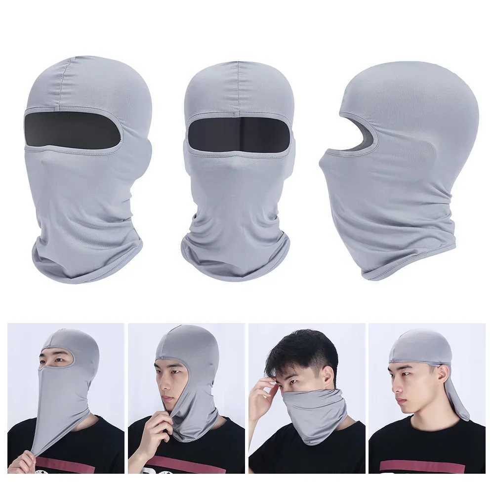 Tactical Balaclava Full Face Mask Hiking Cycling Camping Hunting Military Airsoft Cap Bike Head Cover Summer Men Women Ski MaskW250512