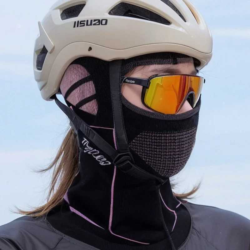 Men Women Cold-Proof Thermal Scarf Winter Ski Hat Balaclava Full Face Mask Ski Cycling Hunting Head Neck Cover Helmet Liner CapW250512