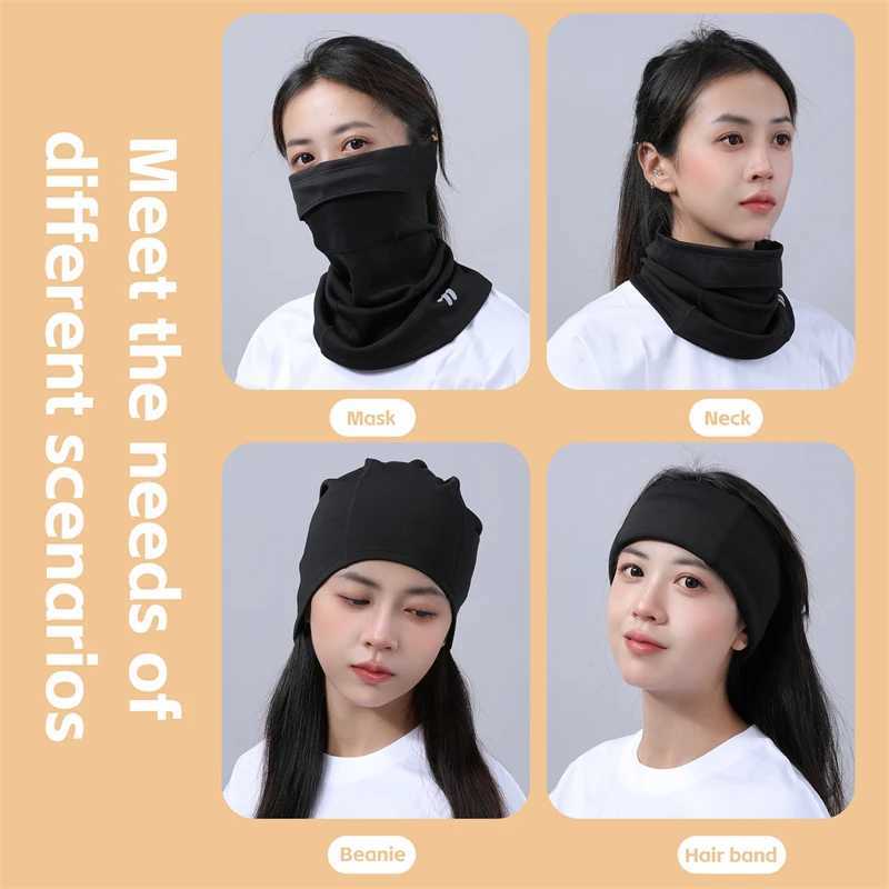 WEST BIKING Winter Mountaineering Hiking Scarf Fleece Warm Cycling Mask Cold-Proof Bandana Ear Neck Cover Thermal Sport GearW250512