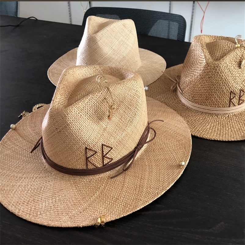 Summer straw hat DIY treasure straw hat sun hat beach hat supports various hat customization men and women hat 250509