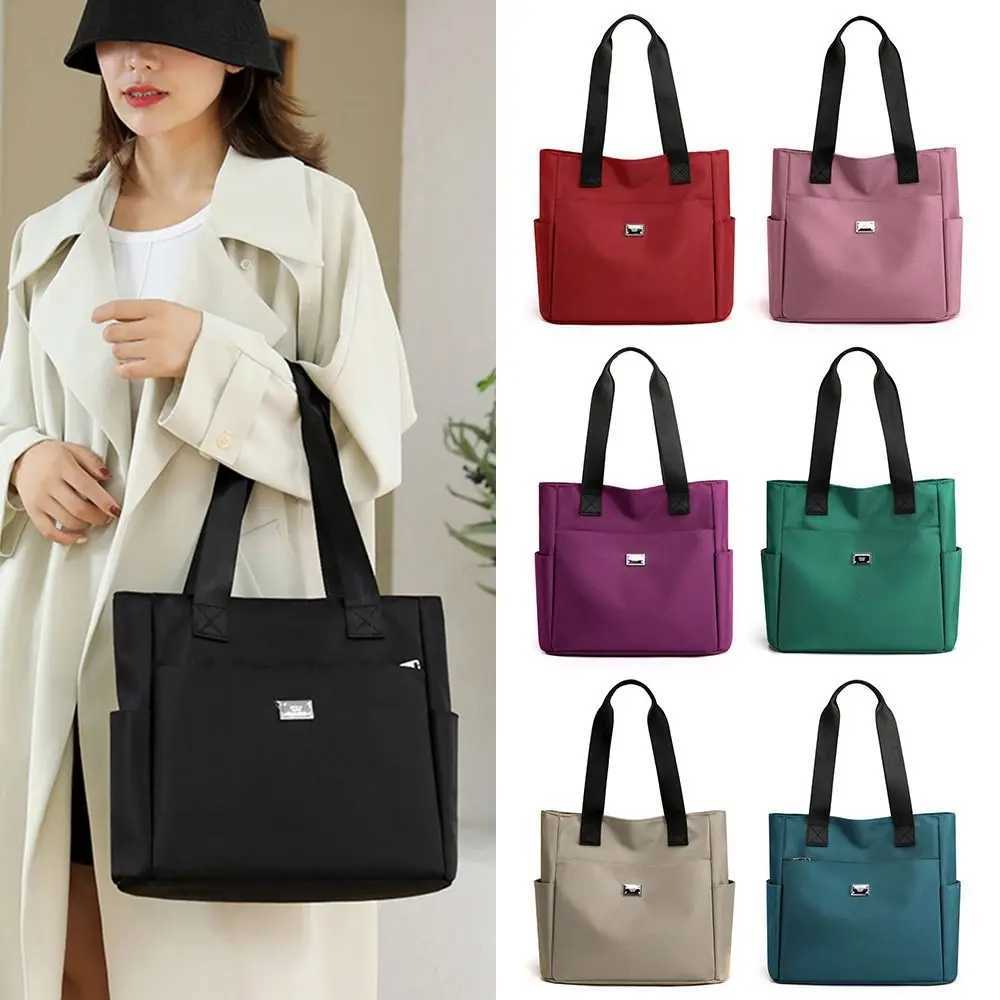 Waterproof Nylon Shoulder Bag Large Capacity Handbag Tote Bags For Work School And Travel Lightweight PracticalXJ250512
