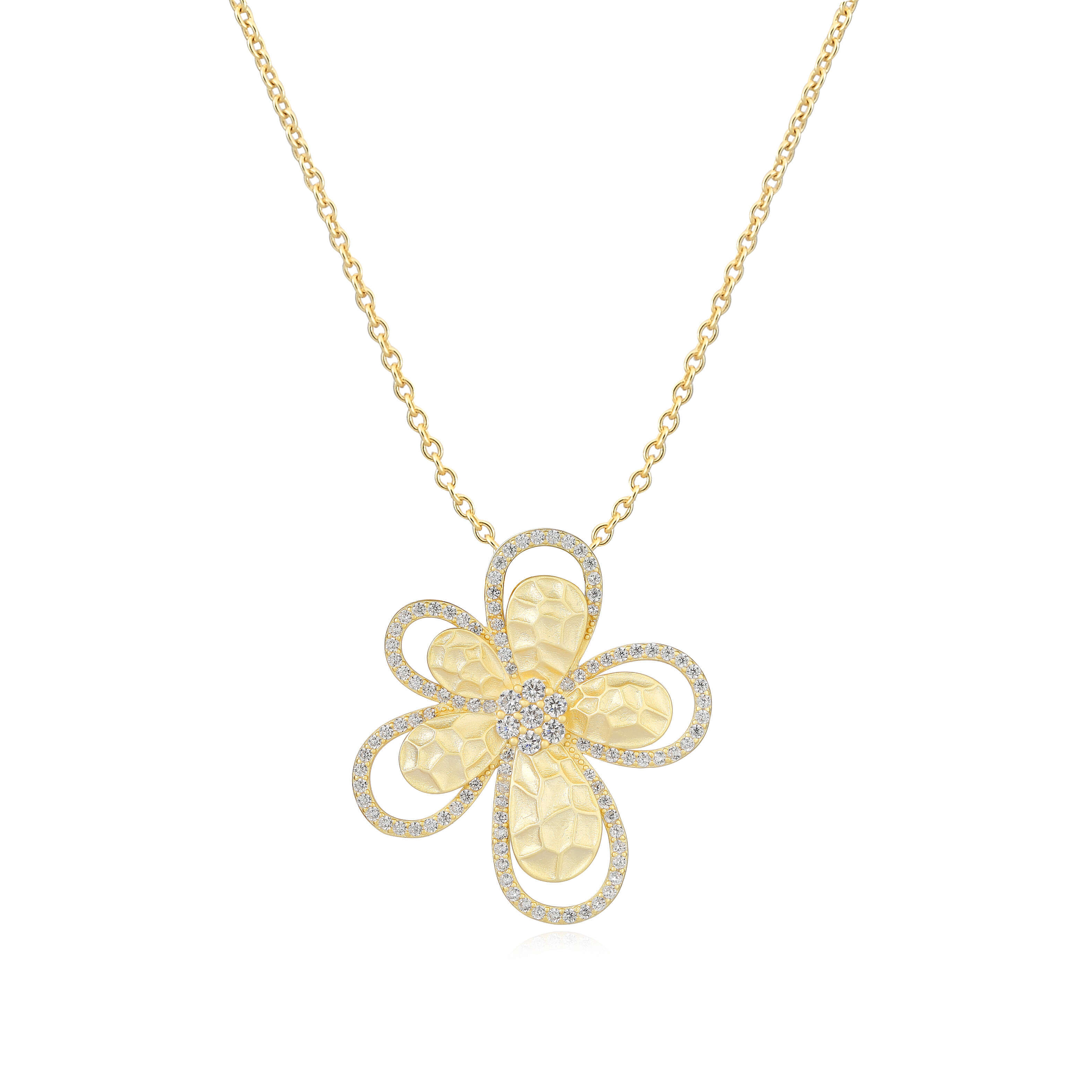 10k Exquisite Series Mini Cute Love Charm Girl Youth Beauty Accessories Simple Necklace Pendant