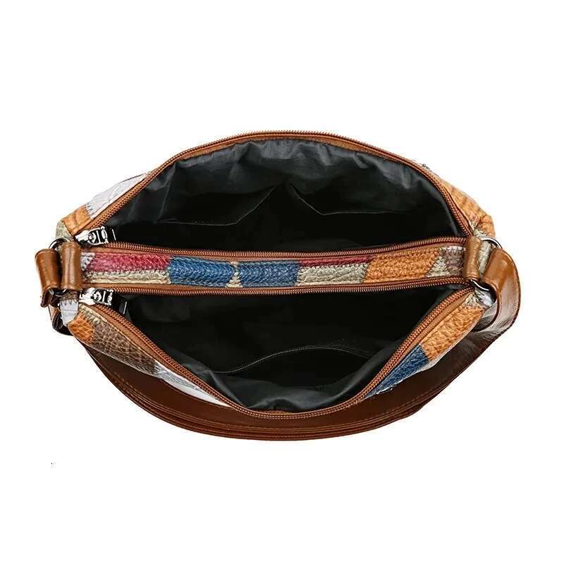 Women's Elegant Vintage Trendy Handbag Fashion Multi-Pockets Shoulder All-Match Retro Crossbody Bag For Daily