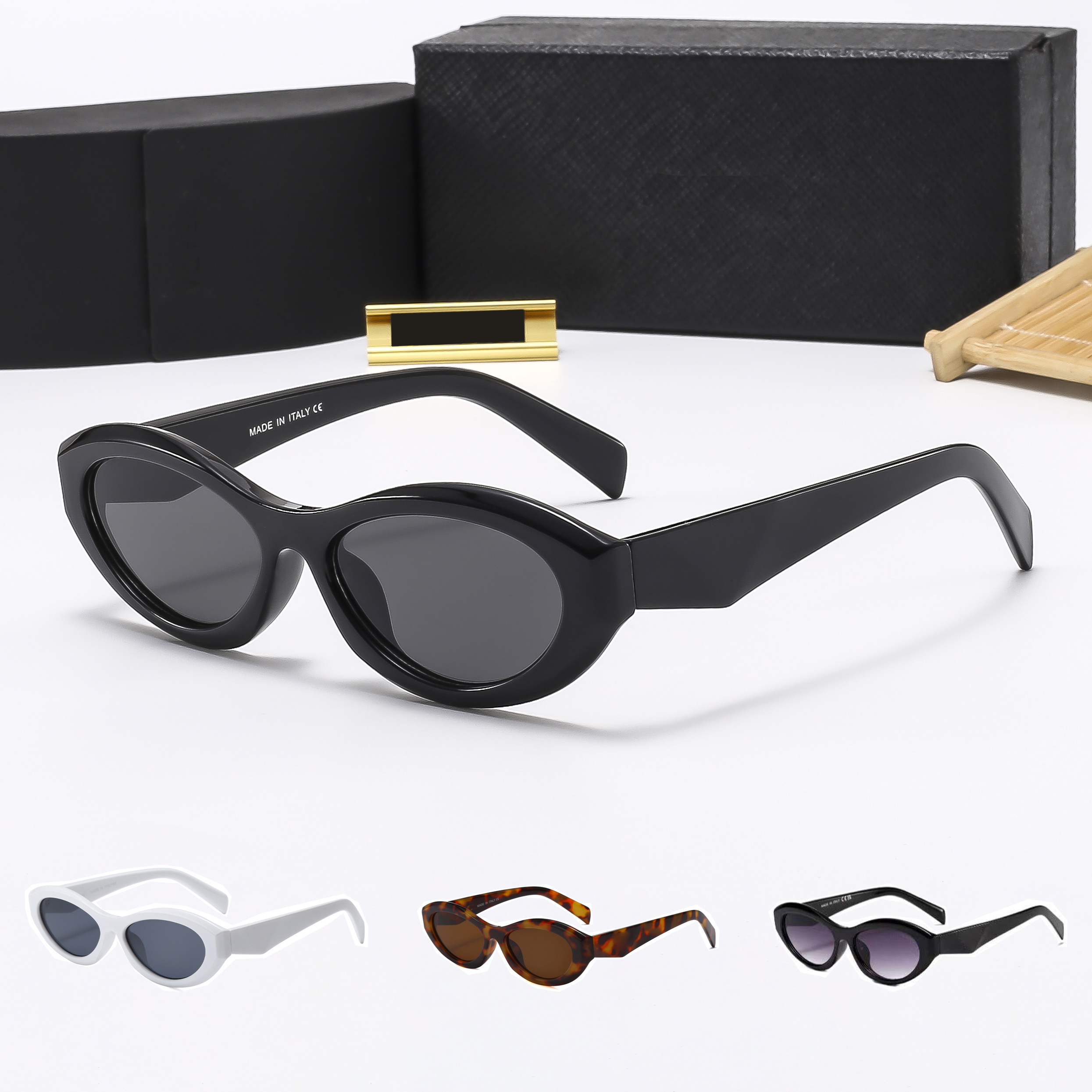 Designer sunglasses for men women sunglasses oval sunglasses luxury monogram sunglasses high quality sunglasses With original box