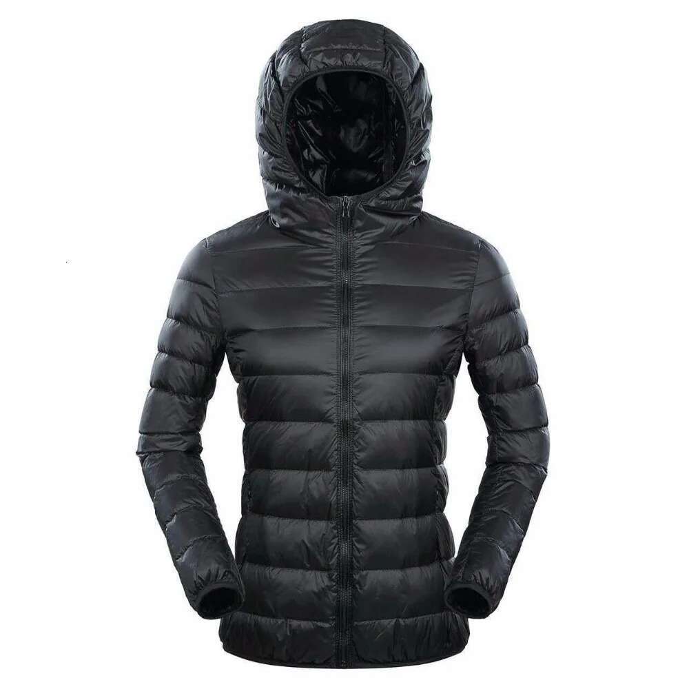 Newbang 7Xl Size Hooded Ultra Light Down Jacket Women Plus Feather Winter Thin Warm Windbreaker Coats Designer