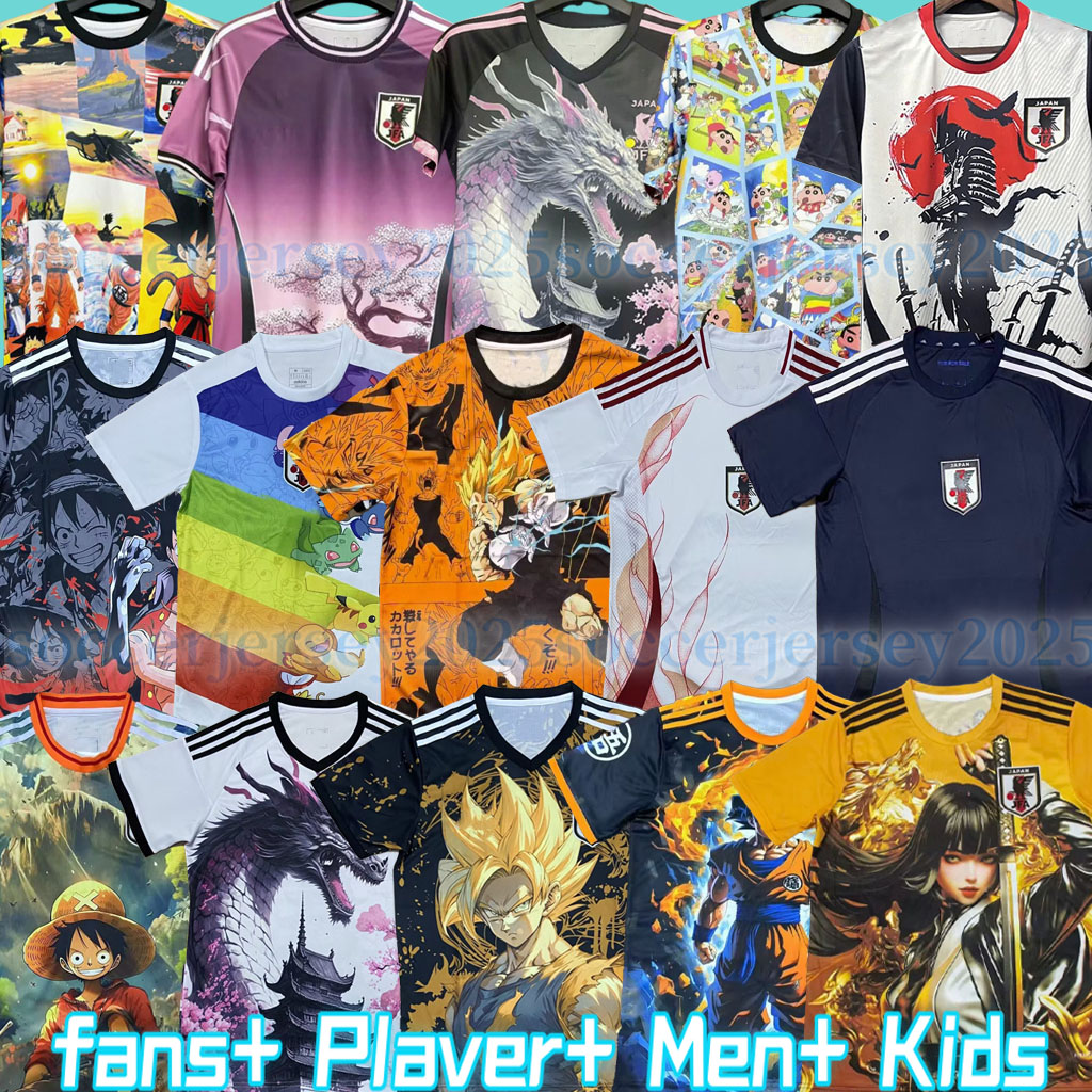 JApan classic Caroon soccer jerseys Tracksui MINAMINO TOMIYASU TSUBASA Mioma maillo japon fubol camisea KYOGO Io SHIBASAKI KUBO KAMADA GOKU fooball