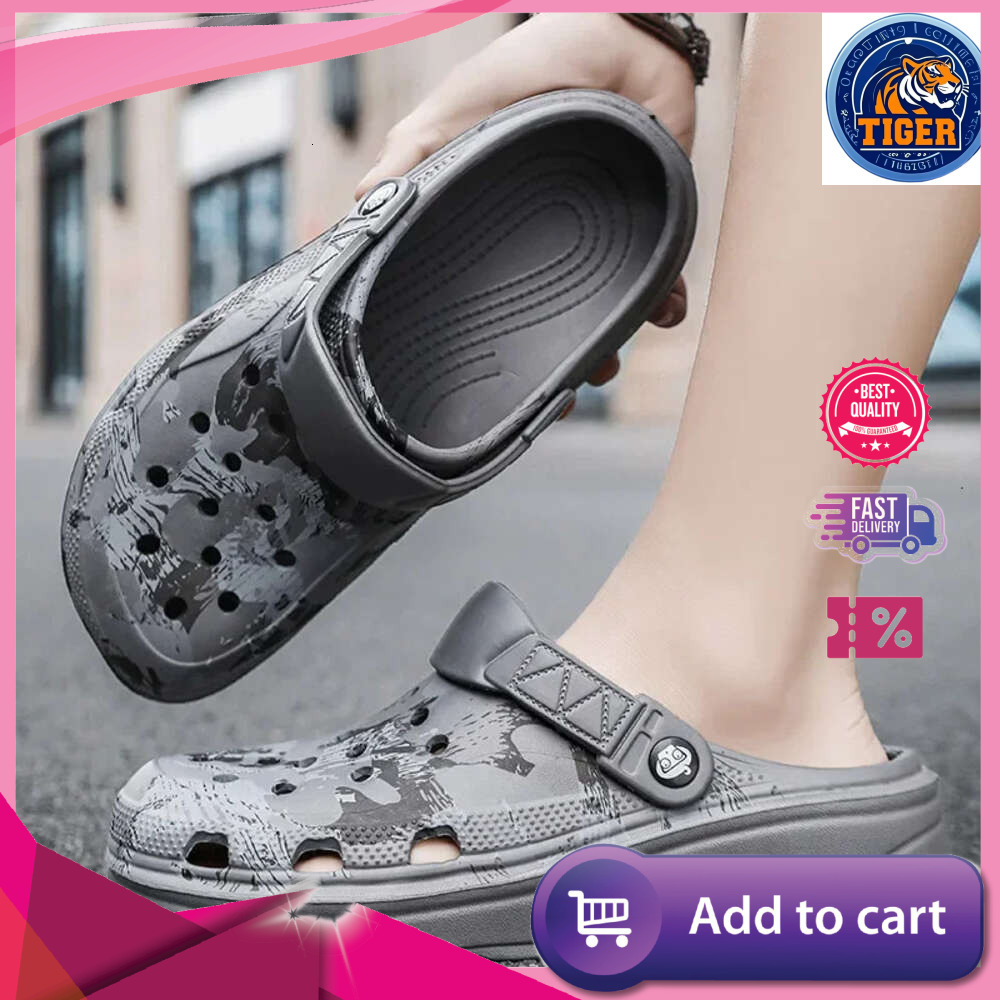 Ddmytiger Camouflage Platform Outdoor Summer Aqua Water Shoes Men Beach Sandals Soft EVA Indoor Home Slides Lover Flip Flops Outdoor Shoes