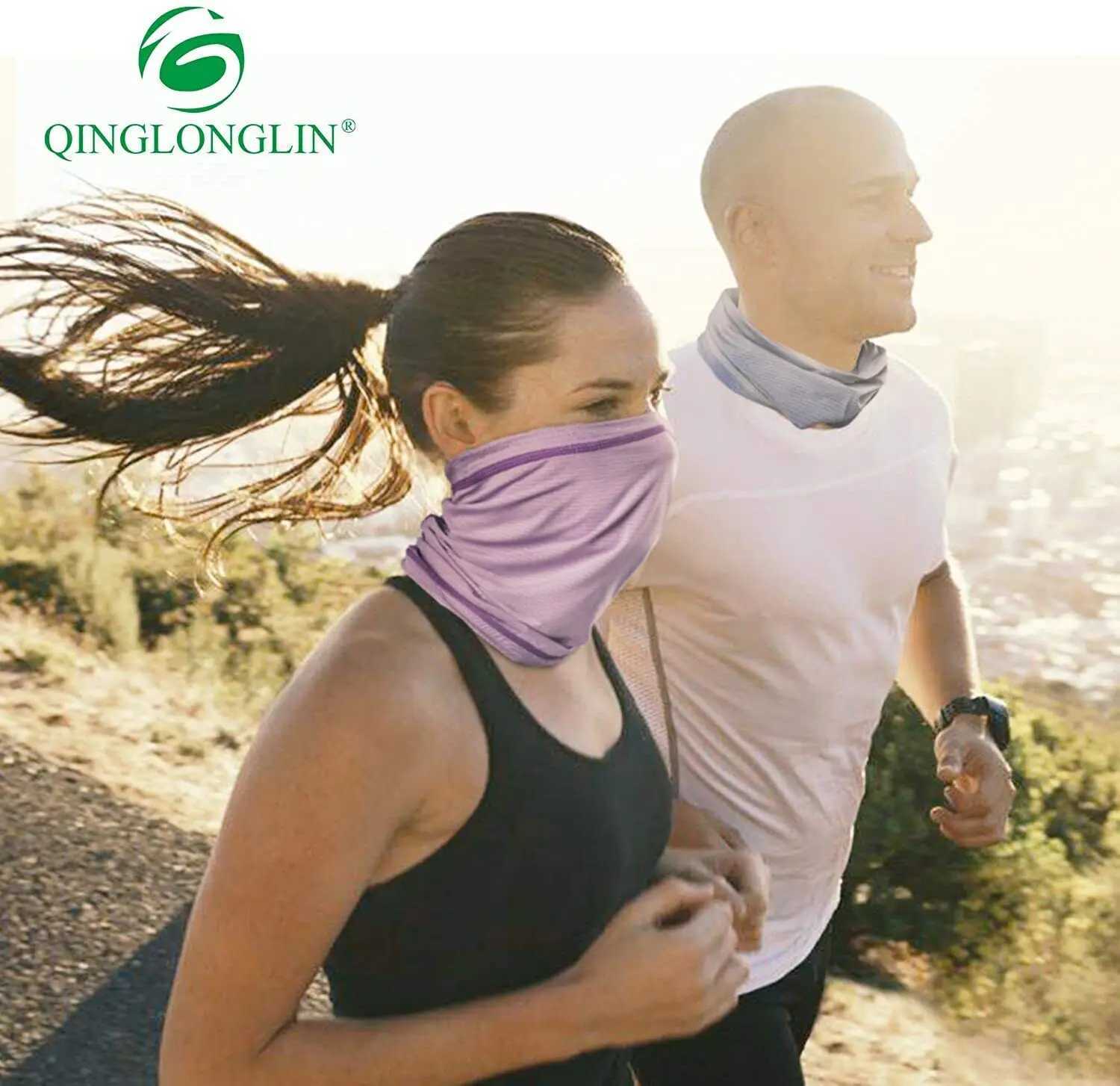 Cooling Neck Gaiter Bandana Face Mask for Men Women Summer UV Protection Cycling Fishing Scarf CoverW250512