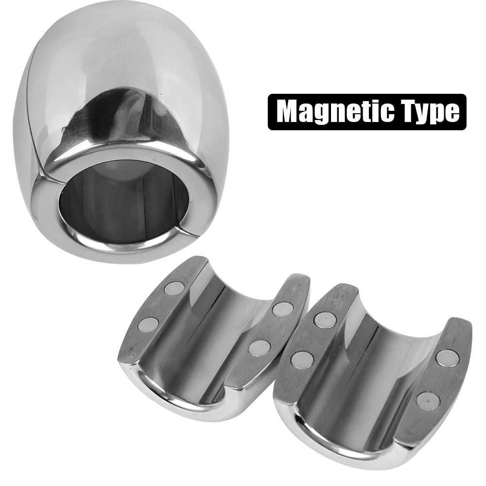 Sex Toys for Men Cock Lock Ring Testicular Weight Stretchers Scrotum Pendant Ball Penis Trainer Restraint Stainless Steel W250512