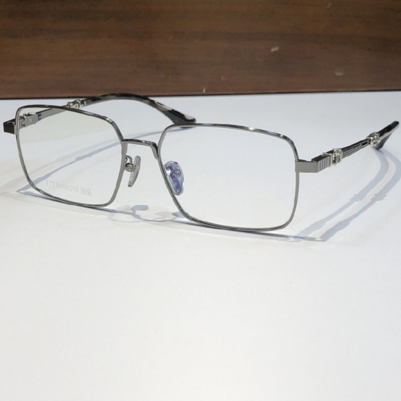 High Quality Men optical glasses Classic Luxury Designer Women eyeglass Titanium Punk Business Design Prescription Spectacle Frames with box 8174 SIZE