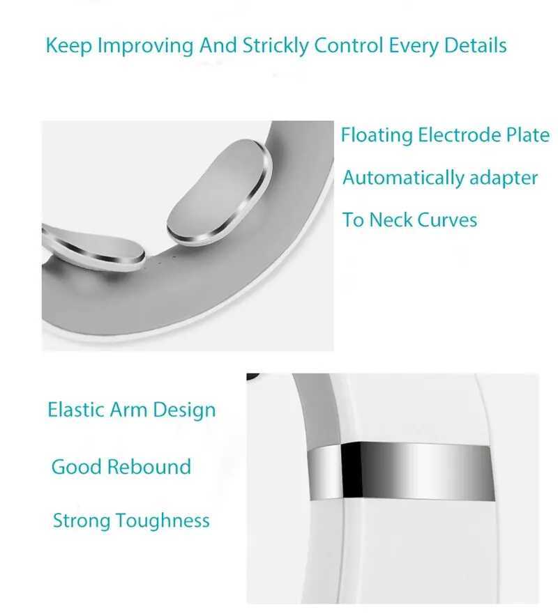 Cervical Massager Protable Mini Neck Shoulder Massager Deep Massage Neck Warm Pressing Neck Pressing CareW250512