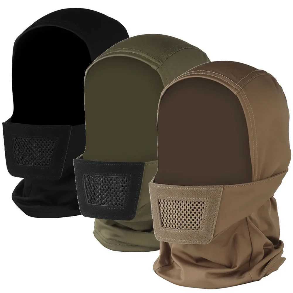 Airsoft Mask for Men Sport Mask Balaclava Headgear Full Face Protection Knight Headwear for Paintball Hunting Sport CyclingW250512