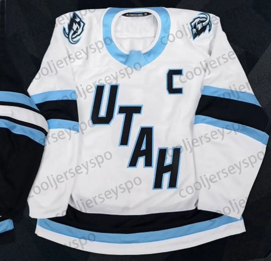 Custom Hockey Jersey Clayton Keller New Logo Utahs Hockey Club McBain Logan Cooley Guenther Cole Mikhail Sergachev Jack McBain