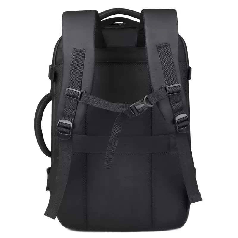 High end men's backpack with large capacity and expandable backpack for business travel, men's commuting bag, fashionable computer bag