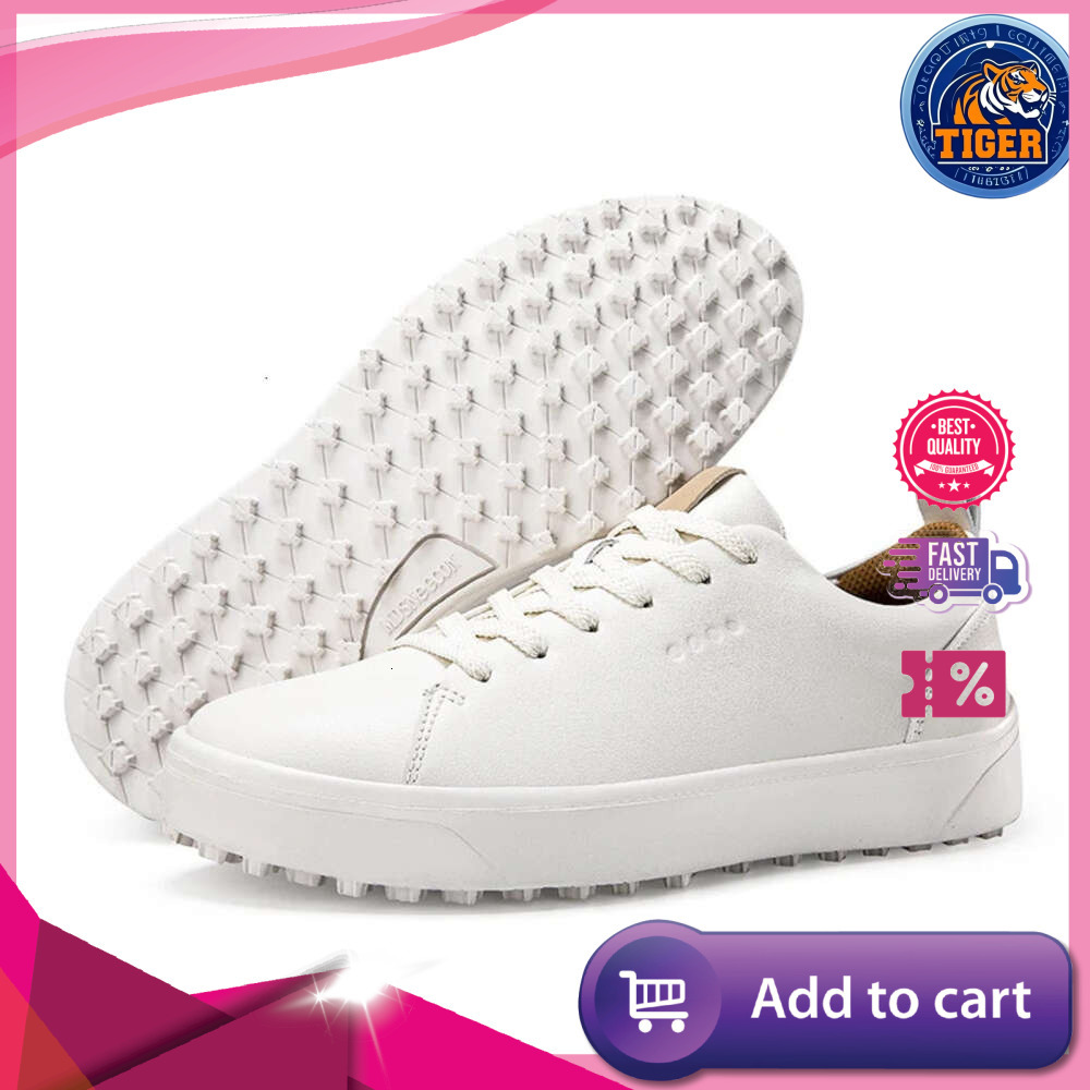 Ddmytiger Shoes Professional Golf Men Women Outdoor Leather Sneakers For Male And Female Golfers Black Brown Fashion Soft Outdoor Shoes