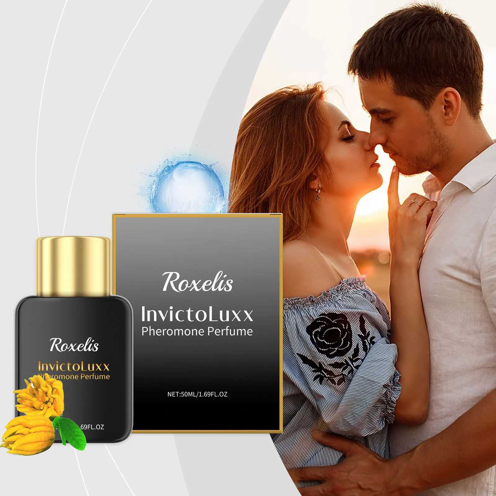 Roxelis 50ml Pheromone Perfume Spray Men Light Fragrance Fresh Increase Charm Flirting Bergamot Scent Dating Glamour PerfumeXJ250512