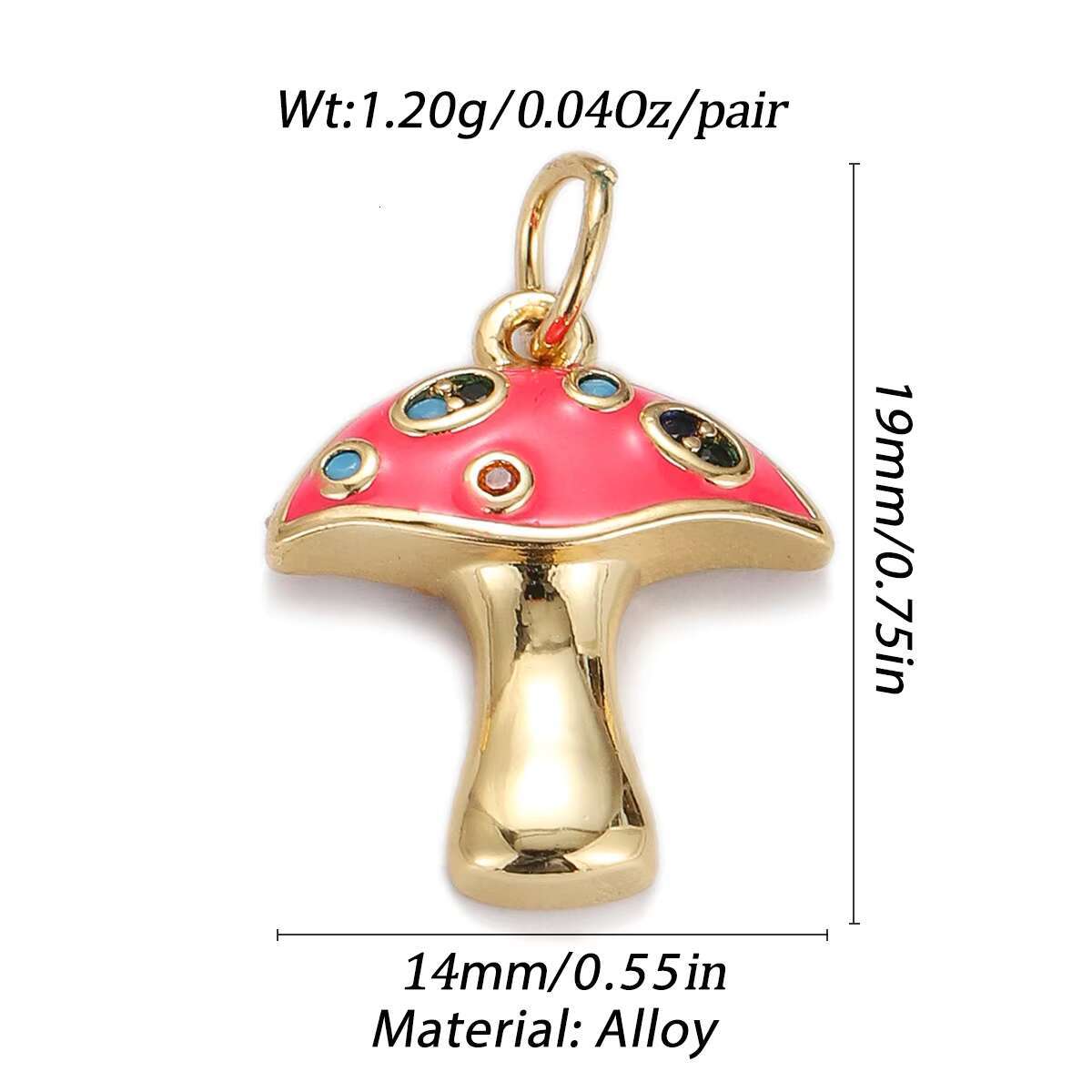 Garrywell Hot Sale Wholesale Trendy Star Bear Shell Pendant Brass 14k Gold Plated Necklace Pendant Charms for DIY Making Jewelry