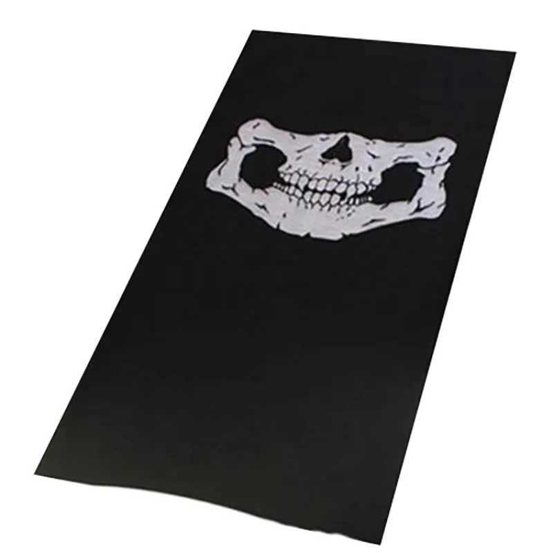 Multi-functional eight Color Skull Bandana Helmet Camping Halloween Neck Face Mask Paintball Ski Sport Headband Hiking ScarvesW250512