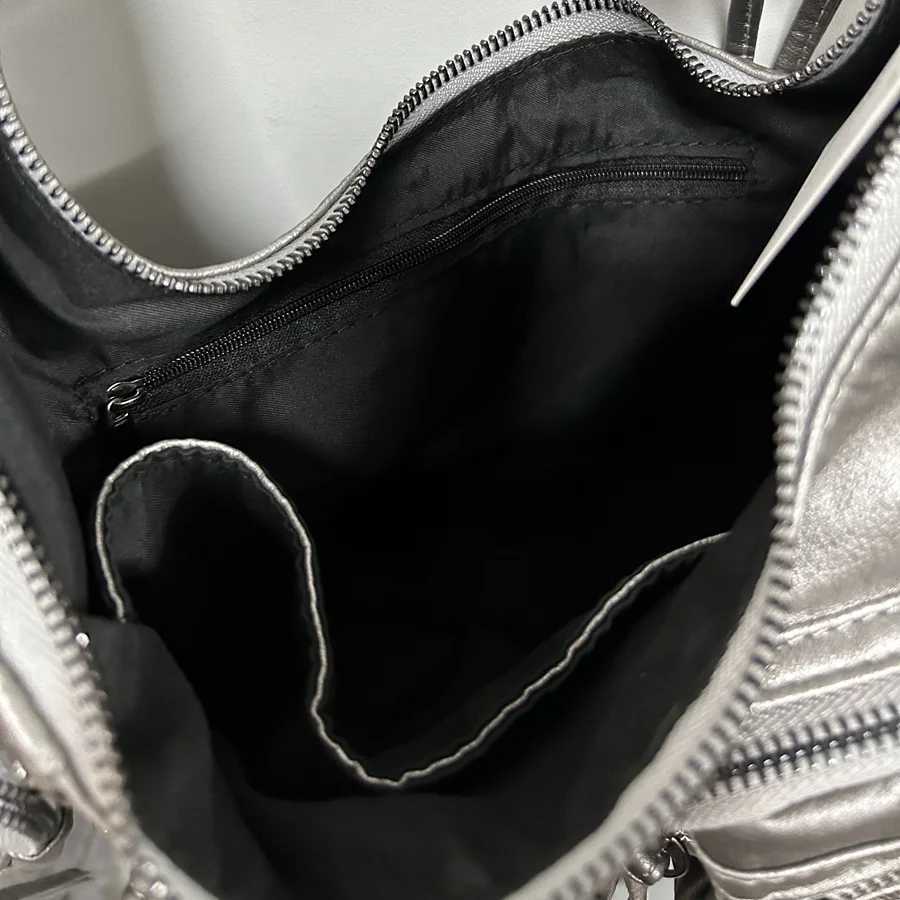 Angelkiss Bag Women Fashion Shoulder Bags Vintage PU Leather Handbags Multiple Pockets Shoulder Purse Bag Tassel bag Z250512