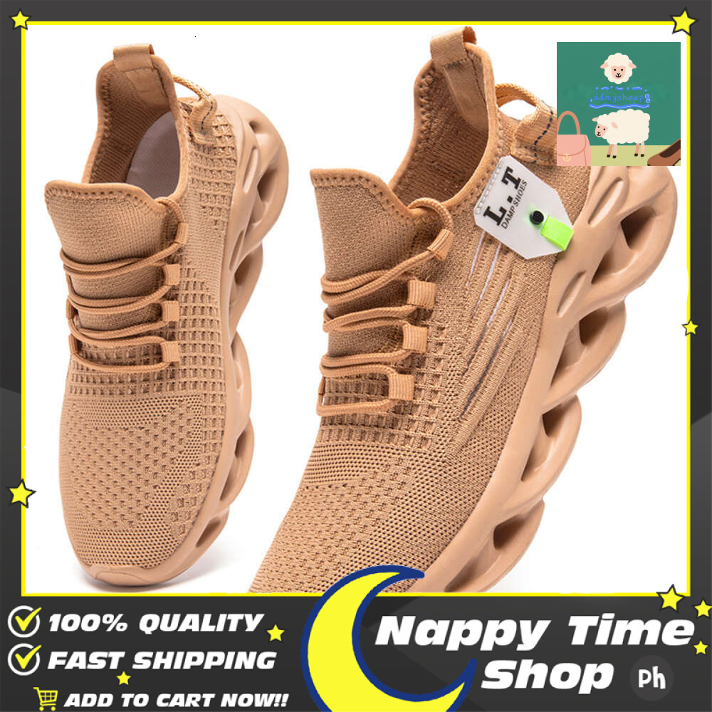 Ddmytiger White Running Black Jogging Casual Sneakers Outdoor Breathable Mesh Men Light Shock Absorption Sports Shoes Blue Outdoor Shoes