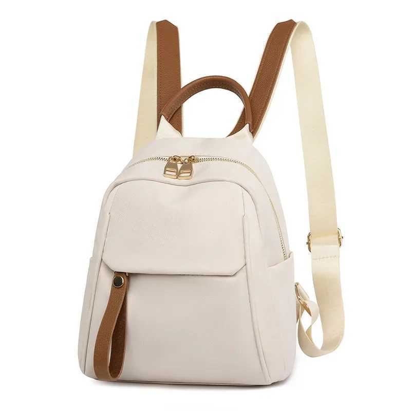 New Fashion Womens Casual Lightweight Small Student School Bag Backpack with Large Capacity and Feel for Women Z250512